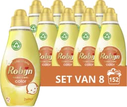 Robijn Klein & Krachtig Collections Color Zwitsal Vloeibaar Wasmiddel - 8 x 19 wasbeurten - Voordeelverpakking — thumbnail 1