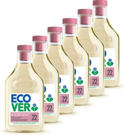 Ecover - Vloeibaar Wasmiddel Wol- & Fijnwasmiddel - Voordeelverpakking 6 x 1 L - 132 wasbeurten - Beschermt wol en fijne stoffen - Plantaardig & Biologisch afbreekbaar — thumbnail 1