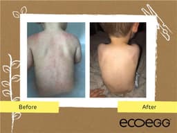 EcoEgg Was ei – Geurvrij - Wasparels – Navulbaar – Voor de witte en lichte was - Geschikt voor de gevoelige huid – Dermatologisch getest - 70 wasbeurten - Geel — thumbnail 5