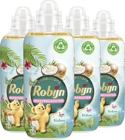 Robijn Collections Kokos Wasverzachter - 4 x 33 wasbeurten - Voordeelverpakking — thumbnail 2