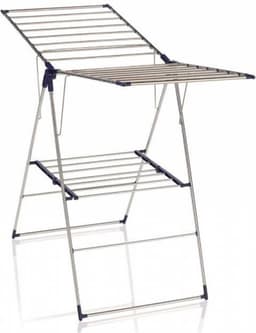 Droogmolen Lift-O-Matic Advance incl. beschermhoes - 50 meter met kunststof betonanker, zilvergrijs (uitlopend) — thumbnail 2