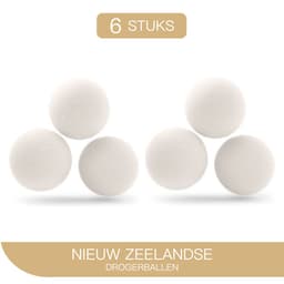 M-Xpert - Drogerballen - Drogerbollen - Nieuw-Zeelandse Wol Droogballen - 6 XL Wasdrogerballen - Duurzaam — thumbnail 5
