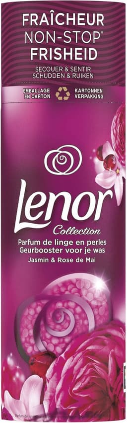 Lenor Geurbooster Voor Je Was - Jasmijn & Rose de Mai - Wasparfum - Voordeelverpakking 6 x 235g — thumbnail 2