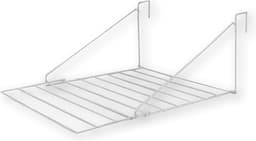 BRASQ Droogrek Hangend Wit - 5 meter - Wasdroger voor Deur en Balkon - Wasrek inklapbaar - Wanddroogrek - Ophangbaar droogrek- 53x71x27 cm — thumbnail 1