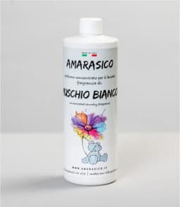 Amarasico Wasparfum Witte Muskus - 500 ml – Frisse was – Heerlijke geur – Textielverfrisser – Wasverzachter – Bloemengeur — thumbnail 3