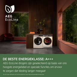 AEG TR969M6C EcoLine 9000 serie AbsoluteCare® Plus - Wasdroger - Warmtepomp Droger - 9 kg — thumbnail 3