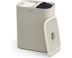 Dubbele Wasmand - Wasmand 2 Vakken - Laundry Bag - 90L