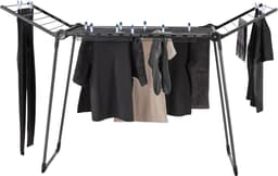 Leifheit droogrek Pegasus - 150 solid slim - black - antraciet — thumbnail 4