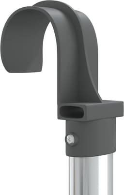 vidaXL - Droogrek - 5-laags - hangend - aluminium — thumbnail 3