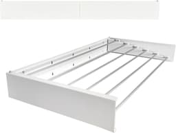 Foxydry Hide 71 cm Wit - Droogrek wandmontage - Intrekbare waslijn voor aan de muur - Kleur Wit - 71 x 35 x 13 cm — thumbnail 4