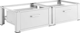IVOL Wasmachine en droger verhoger - 2 lades - Wit - 127.5 x 54 x 31 cm — thumbnail 1