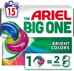 Ariel 3in1 Wasmiddel Pods The Big One Color - 4 x 15 stuks — thumbnail 3