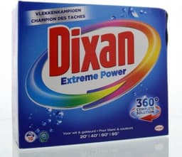 Dixan Universal - Waspoeder en Vlekverwijderaar - Witte, Gekleurde & Zwarte Was - Extreme Power - 18 Wasbeurten — thumbnail 2