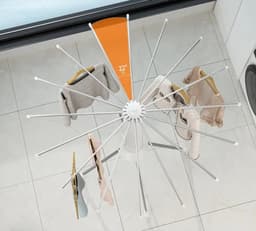 Gabrys® droogrek - vloerstand - kleren droger - droogstand - wasdroger - Wasrek - kleding droogrek - opvouwbaar - Droogtoren - uitklapbare droogtoren — thumbnail 5
