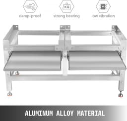 Bolt Edge Wasmachine Verhoger - Verstelbaar - Aluminium - Inclusief 2 planken — thumbnail 2