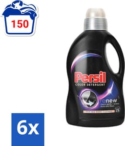 Persil Color Detergent - Vloeibaar Wasmiddel - Donkere Was - 25 Wasbeurten - Voordeelverpakking - 6 stuks — thumbnail 1