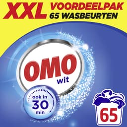 Omo XXL Waspoeder - Wit - 65 wasbeurten — thumbnail 1