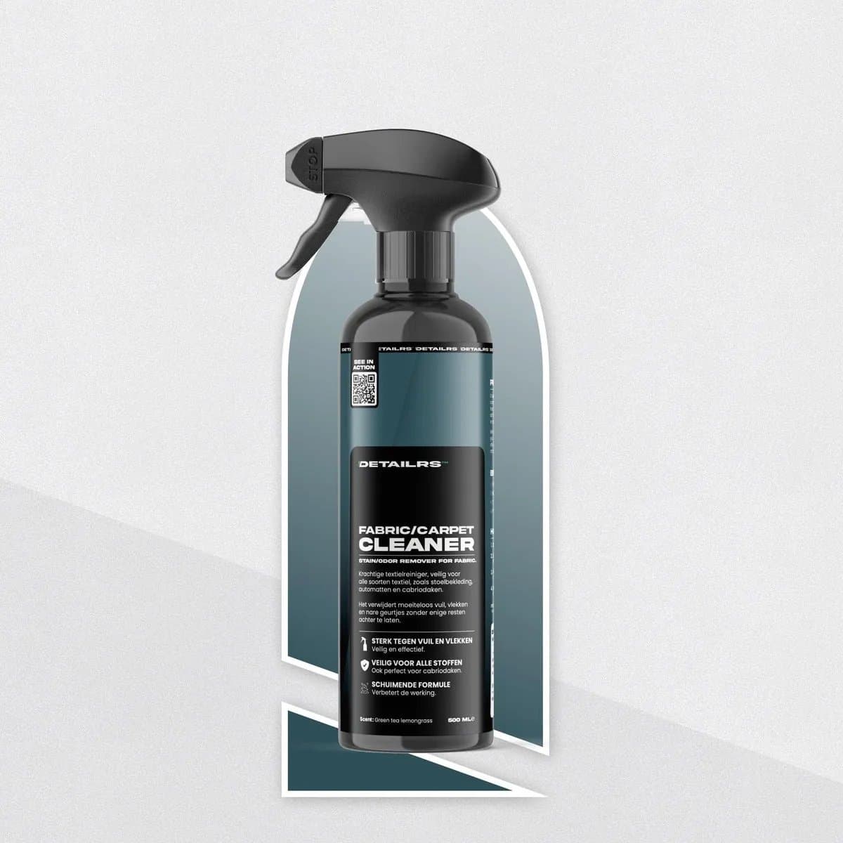 Detailrs Fabric Carpet Cleaner - Autobekleding Reiniger - Voor stoelbekleding, automatten & cabriodaken - Textielreiniger - 500ml — afbeelding 1