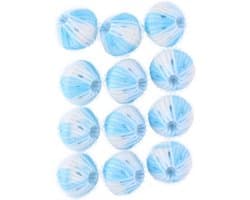 Wasballen - Anti-pluis - Gripoppervlak - 12 stuks - Wasbaar tot 60°C