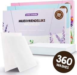 Proefpakket Wasstrips ECO 360 Wasbeurten in 3 Geuren Milieuvriendelijke Wasmiddeldoekjes Wasvellen Wasmiddel Voordeelverpakking incl. wasverzachter wasdoekje — thumbnail 1