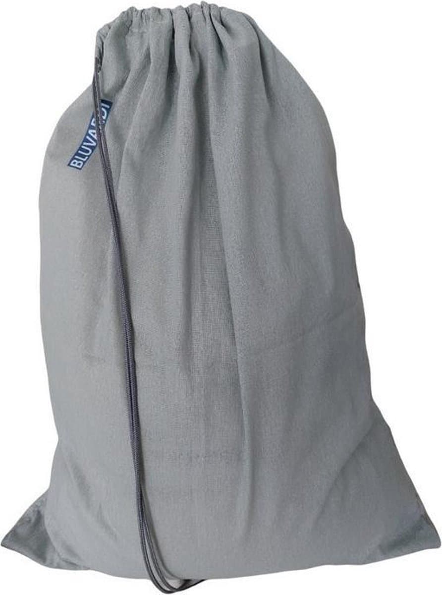 Katoenen waszak -XXL - met trekkoord - Light grey — afbeelding 1