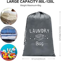 Waszak – ruime waszak – grote waszakken – laundry bags – laundry bag — thumbnail 3