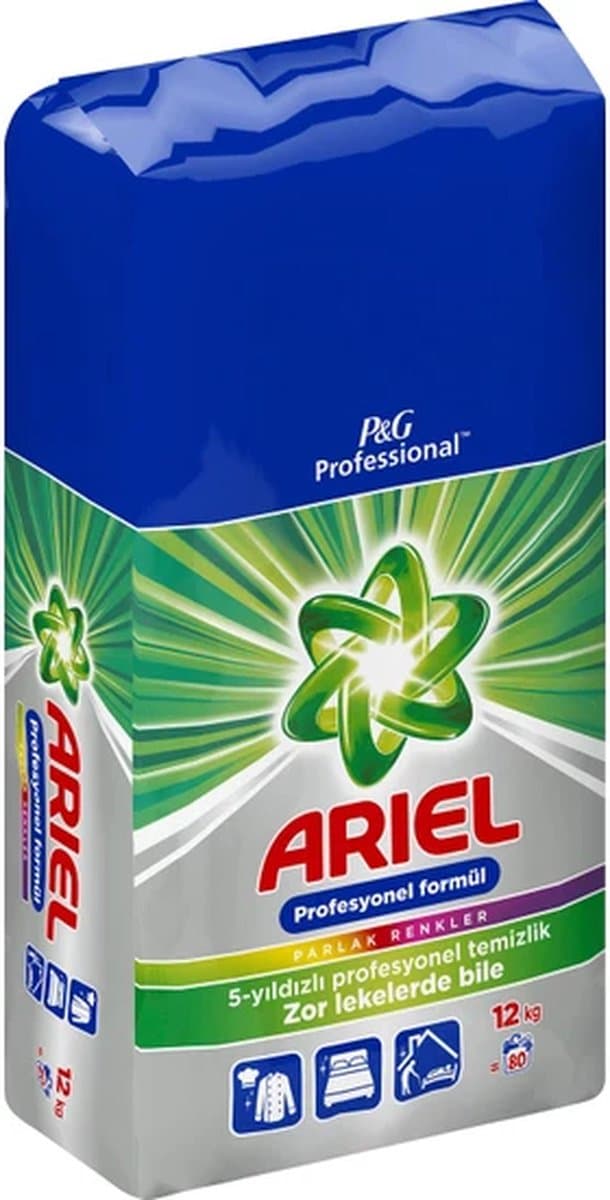 Ariel color waspoeder | Voordeelverpakking | 12 KG - 80 wasbeurten — afbeelding 1