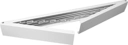 Milano Luxurious Wandwasrek – Inklapbaar wasrek – Droogrek - Wandmontage – 80 cm - Metaal – Wit/Zilver — thumbnail 3