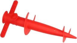 Rode parasolhouder / parasolboor - 30 cm - parasolvoet / parasolstandaard — thumbnail 2