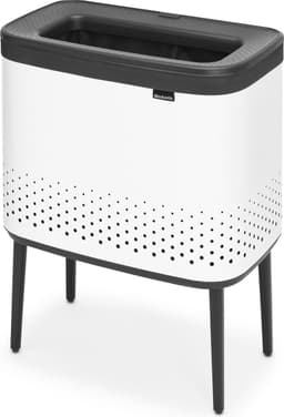 Brabantia Bo Wasmand - met Deksel - 60 l - White — thumbnail 1