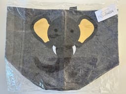 Kinderkamer Wasmand – Opbergmand voor Speelgoed en Wasgoed – Olifant Design – Lichtgewicht & Inklapbaar – Baby & Kind — thumbnail 3