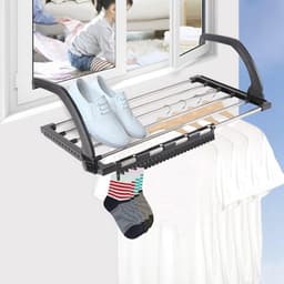 Opvouwbaar Droogschoenenrek voor Binnen en Buiten - Perfect voor Balkon en Badkamer — thumbnail 2
