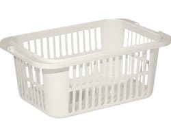 Allibert Lingo Wasmand 55 Liter - Wit — afbeelding 1