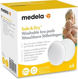 Wasbare zoogkompressen - extra absorberend - 4 stuks wasbare zoogcompressen — thumbnail 2