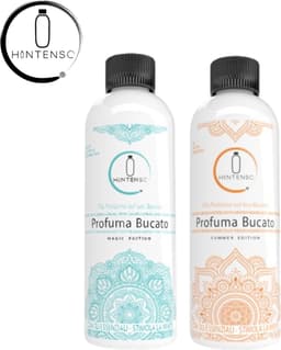 Wasparfum Hintenso Turquoise Magic Edition 500 ml + Wasparfum Hintenso Summer 500ml - Proefpakket - 140 Wasbeurten - Frisse was - Inclusief 1 gratis tester - Heerlijke geur - Textielverfrisser – Wasverzachter – Bloemen - Wasparfum - Wasmachine — thumbnail 1