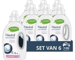 Neutral - Vloeibaar Wasmiddel - Kleur - Parfumvrij - 6 flessen - 120 Wasbeurten - Voordeelverpakking — afbeelding 1
