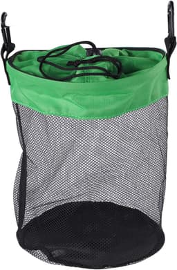 Wasknijperhouder Tas - Opberger Net - Wassen Organiseren - Verstelbare Riem - 28x21 cm - Zwart — thumbnail 3