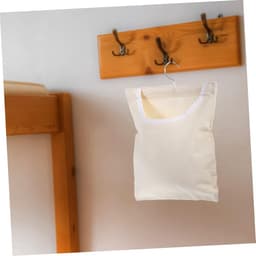 Wasknijper Opbergtas - Hangende Organizer - Kleding Ophangen - 360 Graden Haak - 35x27x1CM - Beige — thumbnail 3
