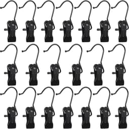 20 Stuks Sokkenclips - Metalen Kledingclip - Kledingclips Van Roestvrij Staal - Kledinghangers - Antislip Metalen Kledinghangers - Ruimtebesparend - Washaak, Reisdraagkleding - Laarzen Hoge Handdoek Muts Sokken Broek — thumbnail 3