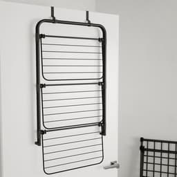 Wasophoogte® Hangend Droogrek – Deur & Muur – Balkon Droogrek – Inklapbaar 3 Lagen – 10m Droogruimte — thumbnail 5