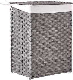BELIANI MUCUBAJI - Wasmand - Grijs - 83 l - Polyester — thumbnail 1