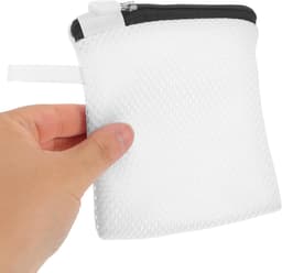 Netjes waszakje, set van 6 kleine antiaanbakzakjes voor wasmiddel en wasverzachtercapsules, inclusief beschermend zakje, ideaal voor het organiseren van delicate kledingstukken. — thumbnail 5