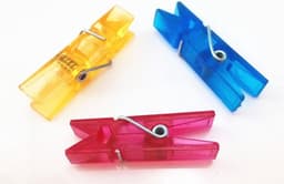 Mini Wasknijpers - Kleine Clips - Kleding Droge - Heldere Kleuren - 3.5 cm - Willekeurig — thumbnail 4