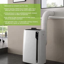 2 meter lange afvoerslang voor airconditioners, universele afvoerslang voor draagbare airconditioners, 130 mm diameter voor airconditioning, luchtontvochtiger en luchtafzuiger. — thumbnail 3