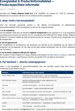 AEG TR9MUNCHEN EcoLine - Warmtepompdroger — thumbnail 2