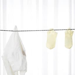 Uittrekbare Waslijn - Reis Waslijn - Kleding Drogen - Antislip Haken - Tot 250 cm - Zwart — thumbnail 5