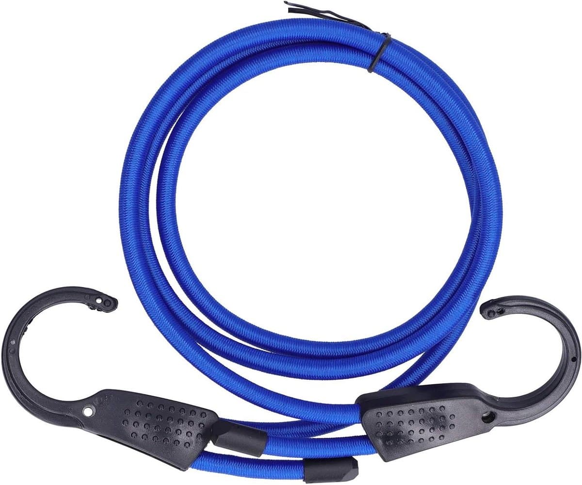 Reiswaslijn - Bagagekabel - Kleding Droge - Verstelbare Lengte - 1.5 Meter - Blauw — afbeelding 1