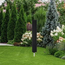 Droogmolenhoes Beschermhoes - Buitenhoes - Bescherming Buiten - Waterdicht Oxford Materiaal - 168 cm Hoog - Zwart — thumbnail 3
