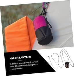 Camping Drooglijn - Kledinglijn Lanyard - Buiten Ophangen - Eenvoudig te Installeren - 320 cm - Diverse Kleur — thumbnail 4
