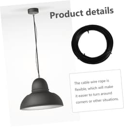 Intrekbare Waslijn - Roestvrij Staal Kabel - Buiten Droge Kleding - Roestbestendig PVC Coating - 25 Meter - Zwart — thumbnail 5